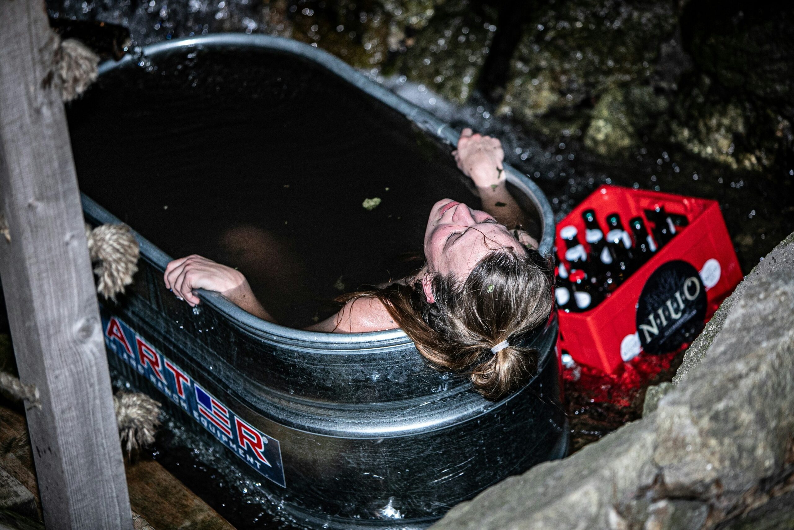 cold plunge ice bath - Photo by Lukas Kubica on Unsplash