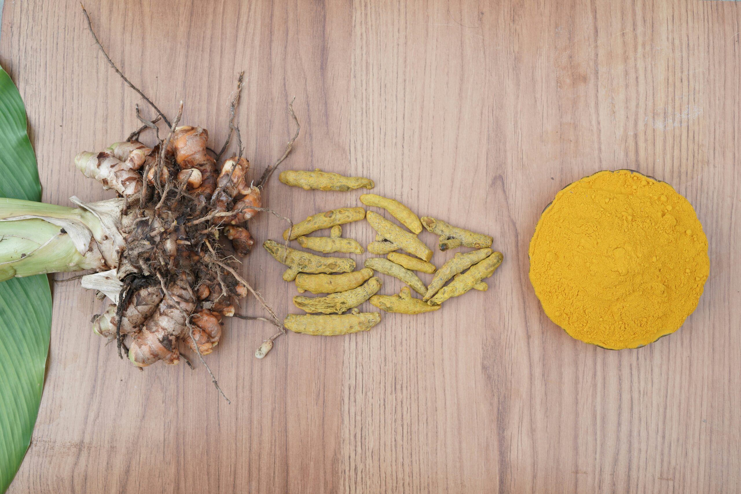 ginger vs turmeric which is better for inflammation - ginger root and turmeric powder anti-inflammatory comparison - Photo by